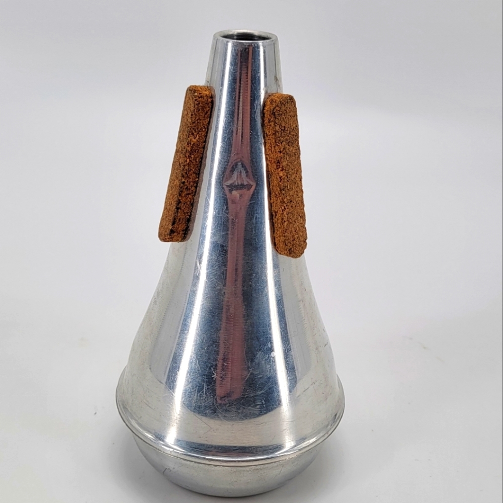 Vintage LEBLANC ALESSI VACCHIANO G  Straight  Mute Trumpet Aluminum Kenosha WI